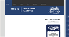 Desktop Screenshot of downtownhastings.com